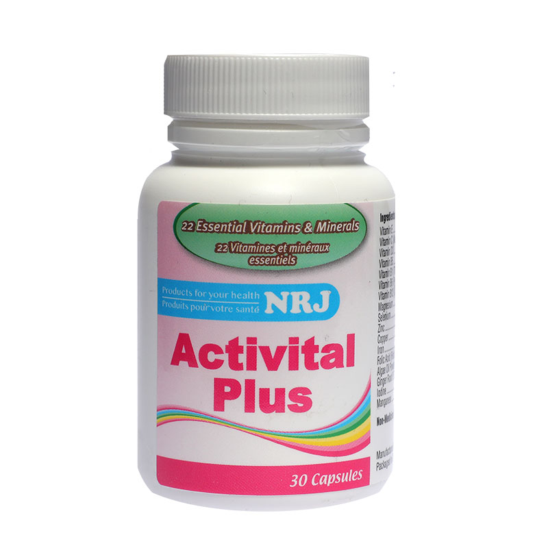 Activ Plus Activital Plus Multivitamin & Mineral Supplement 30 Capsules – Zoee Care