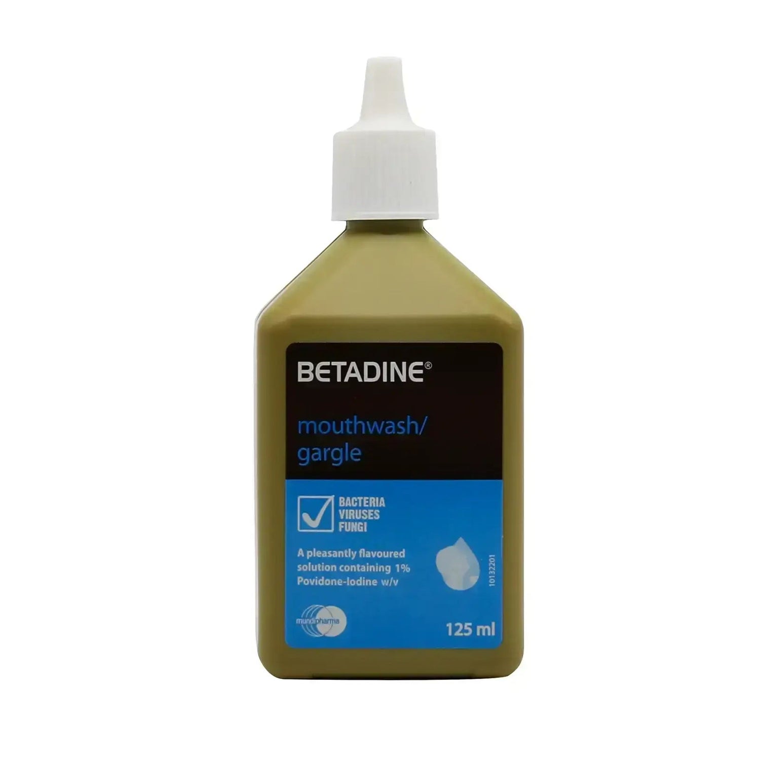 Betadine Gargle & Mouthwash 125ml Antiseptic Oral Solution-1