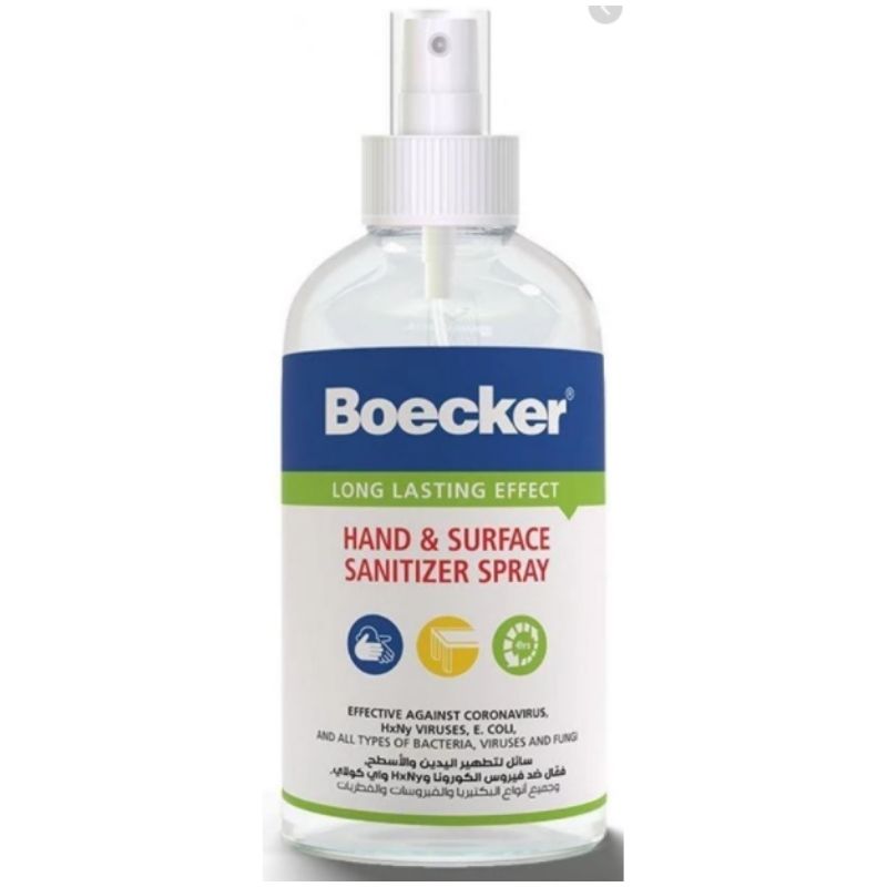Boecker Hand And Surface Sanitizer Spray 500ml Germ Protection-1