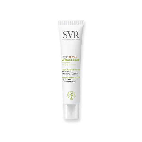 SVR Sebiaclear Crème SPF50+ 40ml High Protection Mattifying Cream-1