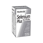 Health Aid Selenium Plus A, C, E & Zinc 60 Tablets Immune Support Supplement-2