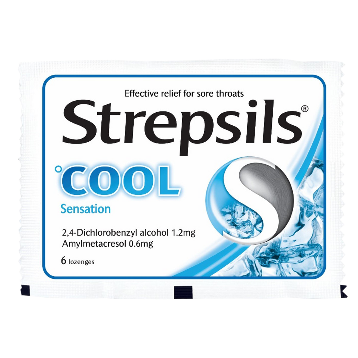 Strepsils Cool Lozenges Menthol Flavor 6 Lozenges Sore Throat Relief-1