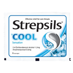 Strepsils Cool Lozenges Menthol Flavor 6 Lozenges Sore Throat Relief-1