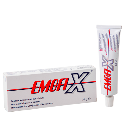 Emofix Haemostatic Barrier Ointment 30g For Nosebleeds And Skin Bleeding-2