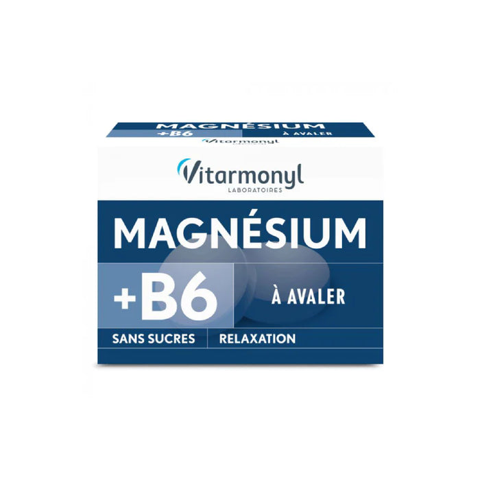 Vitarmonyl Magnesium + B6 30 Tablets Nervous System Support Supplement-1