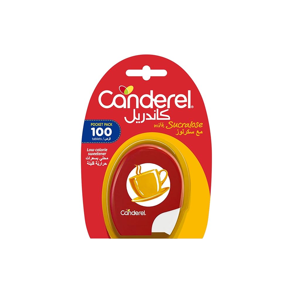 Canderel Sucralose Tablets 100 Count Sugar Substitute Zero Calorie-1
