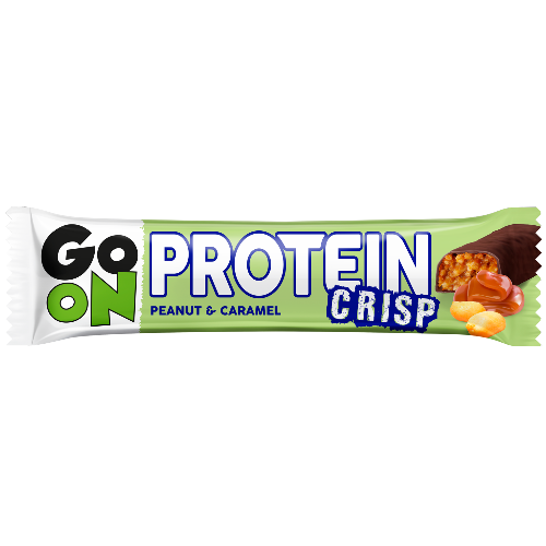 Go On Protein Crisp Bar 50g Peanut And Caramel High Protein Snack-1