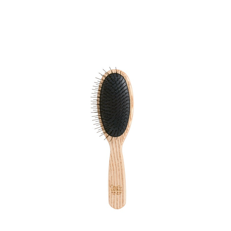 Big Oval Detangler Ash Wood Brush For All Hair Types-2