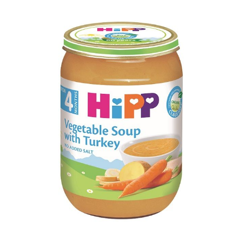 HiPP Organic Vegetable Soup With Chicken 190g Baby Food-1