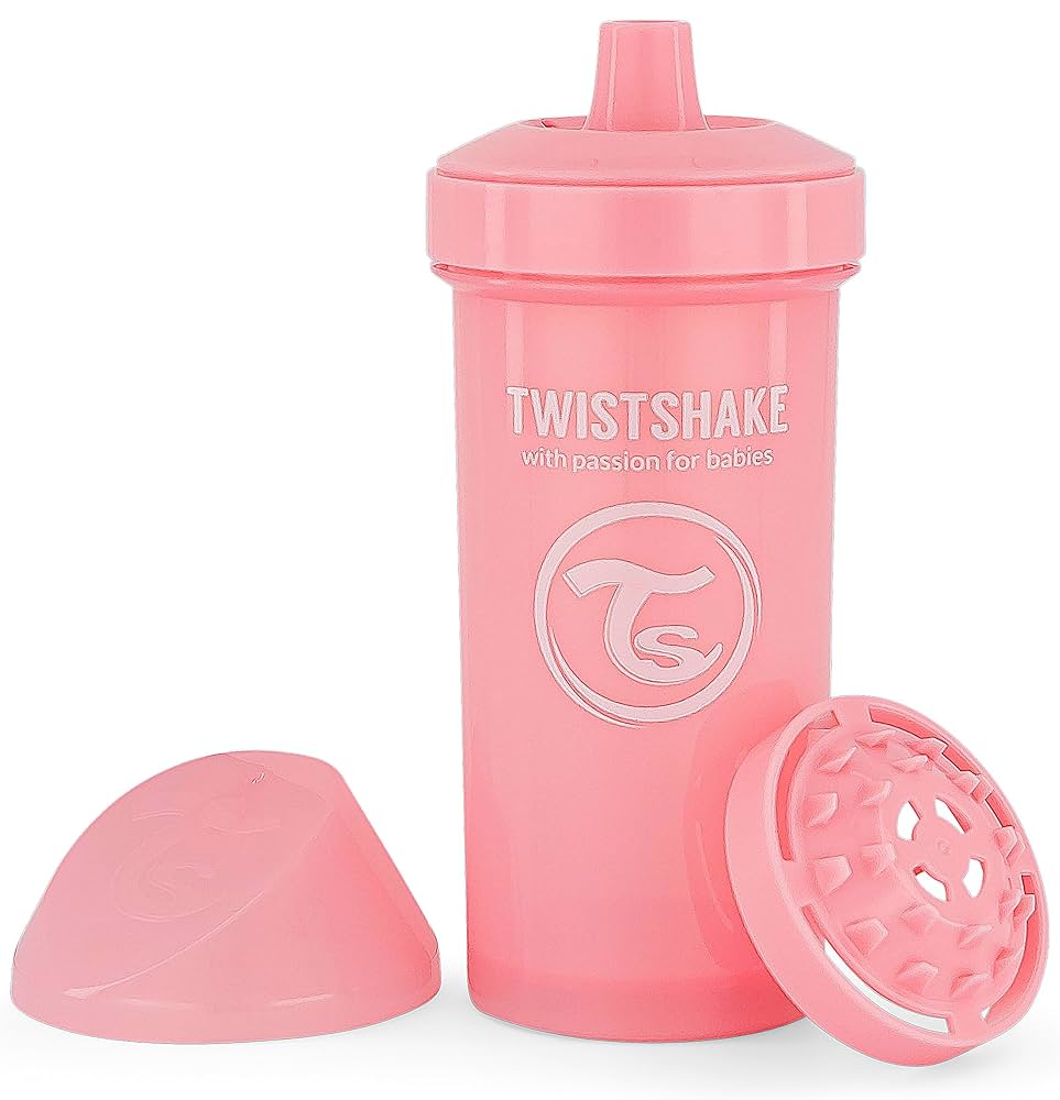 Twistshake 360ml Kid Sippy Cup With Fruit Mixer And Spill-Free Spout-1
