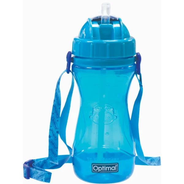 Optimal Silicone Straw Bottle 500ml For Kids 12M Plus Non-Spill-2