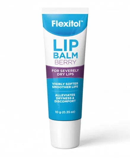 Flexitol Lip Balm Berry 10g Ultra-Moisturizing For Severely Dry Lips-1