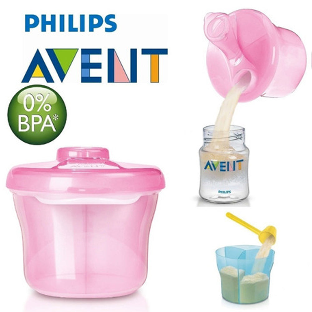 Philips Avent Milk Powder Dispenser Pink SCF135/07 Baby Feeding Accessory-1