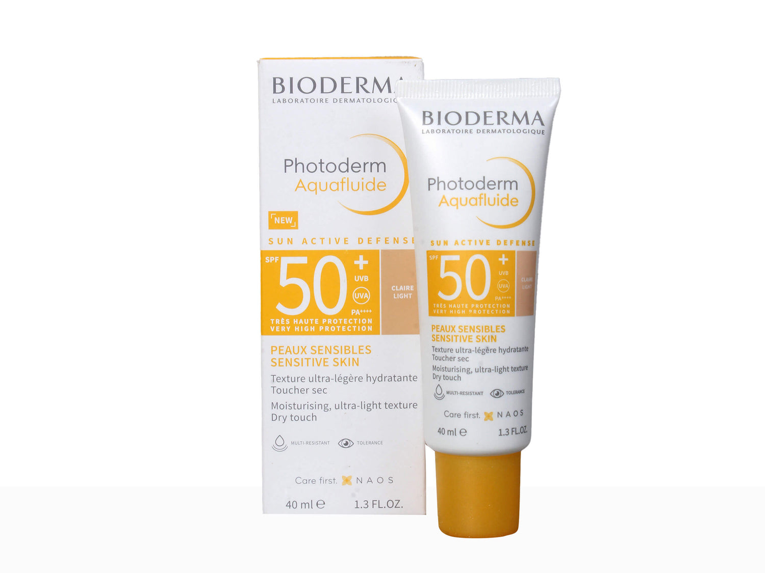 Bioderma Photoderm Aquafluide SPF 50+ Claire 40ml Fluid Sunscreen-1