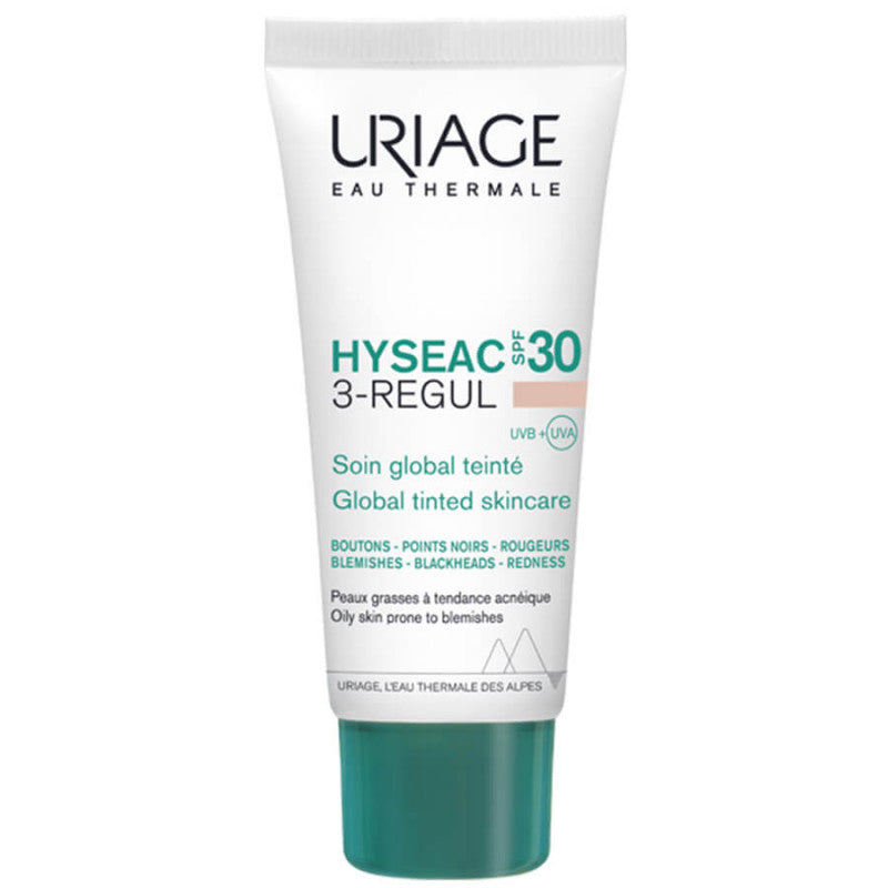 Uriage Hyséac 3-Regul Global Tinted Skincare SPF50+ 40ml For Oily Skin-1