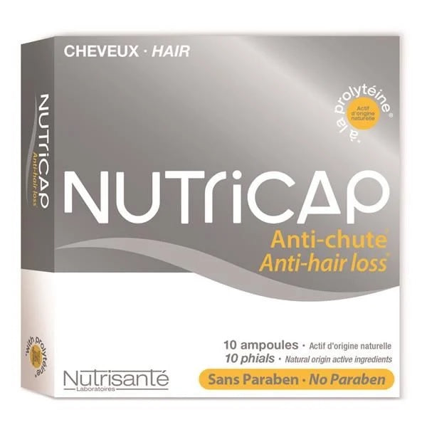 Nutricap Anti-Hair Loss Serum 10 Ampoules Non-Greasy Formula-1