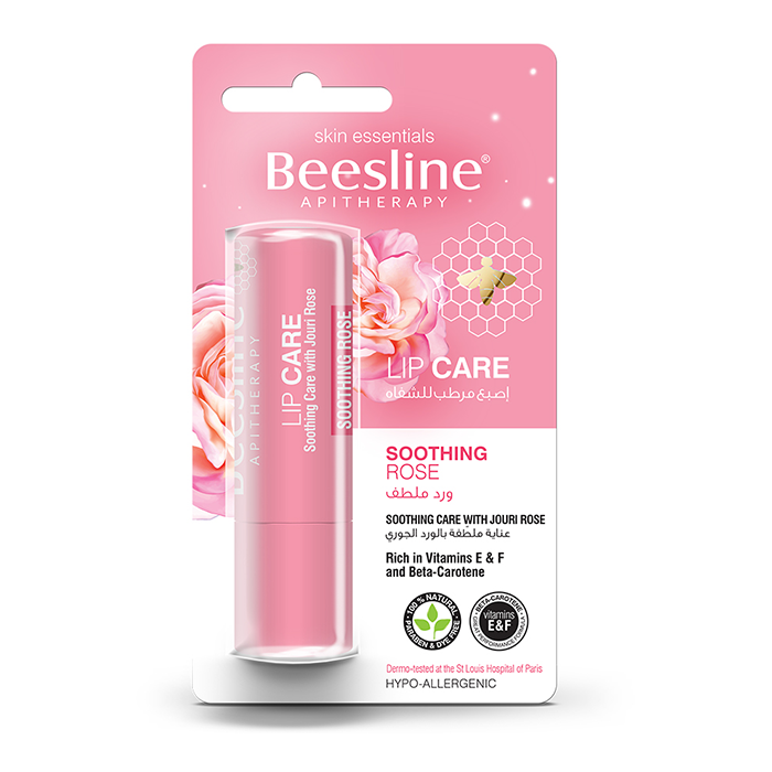 Beesline Lip Care Soothing Jouri Rose 4g Lip Balm For All Skin Types-1
