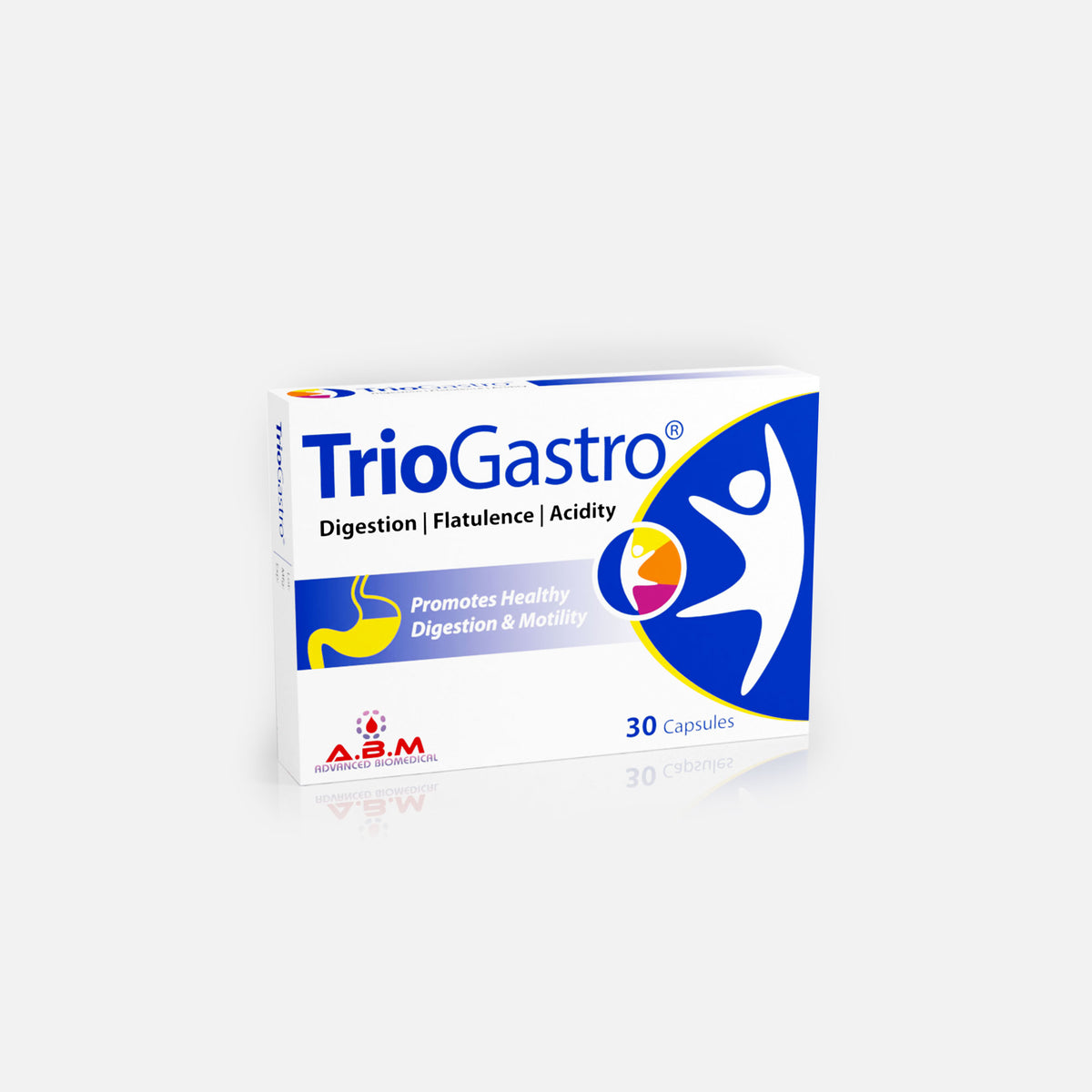 TrioGastro 30 Capsules Digestive Support Supplement-1