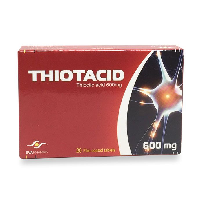 Thiotacid 600 Mg Film-Coated Tablets For Diabetic Polyneuropathy Relief-1
