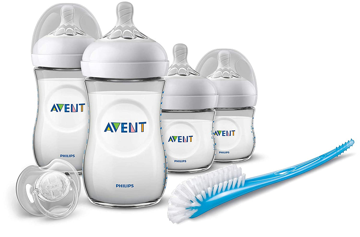 Avent Set Philips Avent Newborn Natural Starter Set SCD301/01 Baby Bottle Kit ...