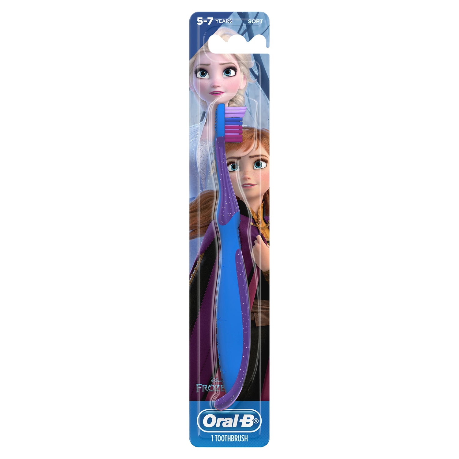 Oral-B Stages 3 Kids Toothbrush Disney Characters Ages 5–7 Soft Bristles-1