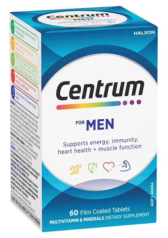 Centrum Men Multivitamin Tablets 60 Tablets For Energy And Immunity-2