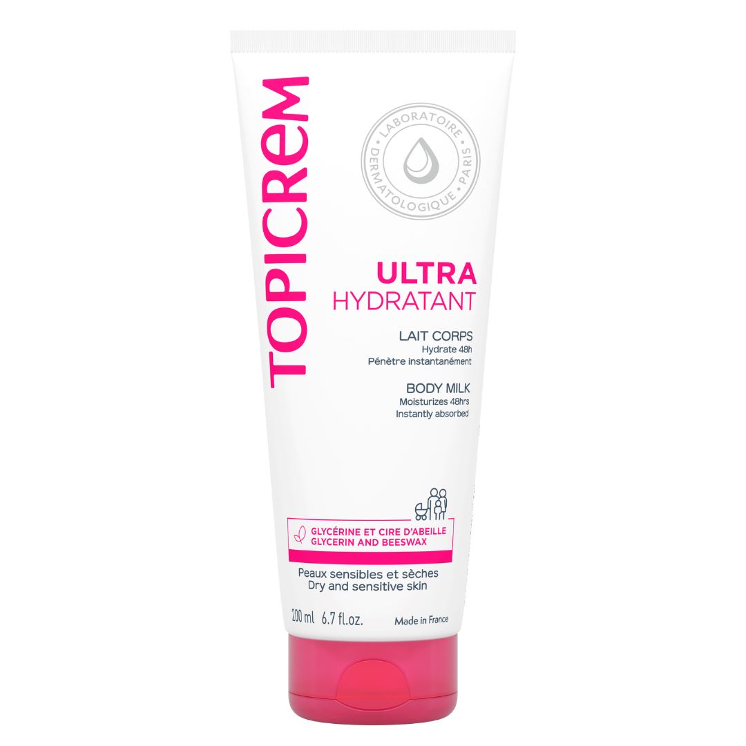Topicrem Ultra Moisturizing Body Milk 200ml For All Skin Types-1