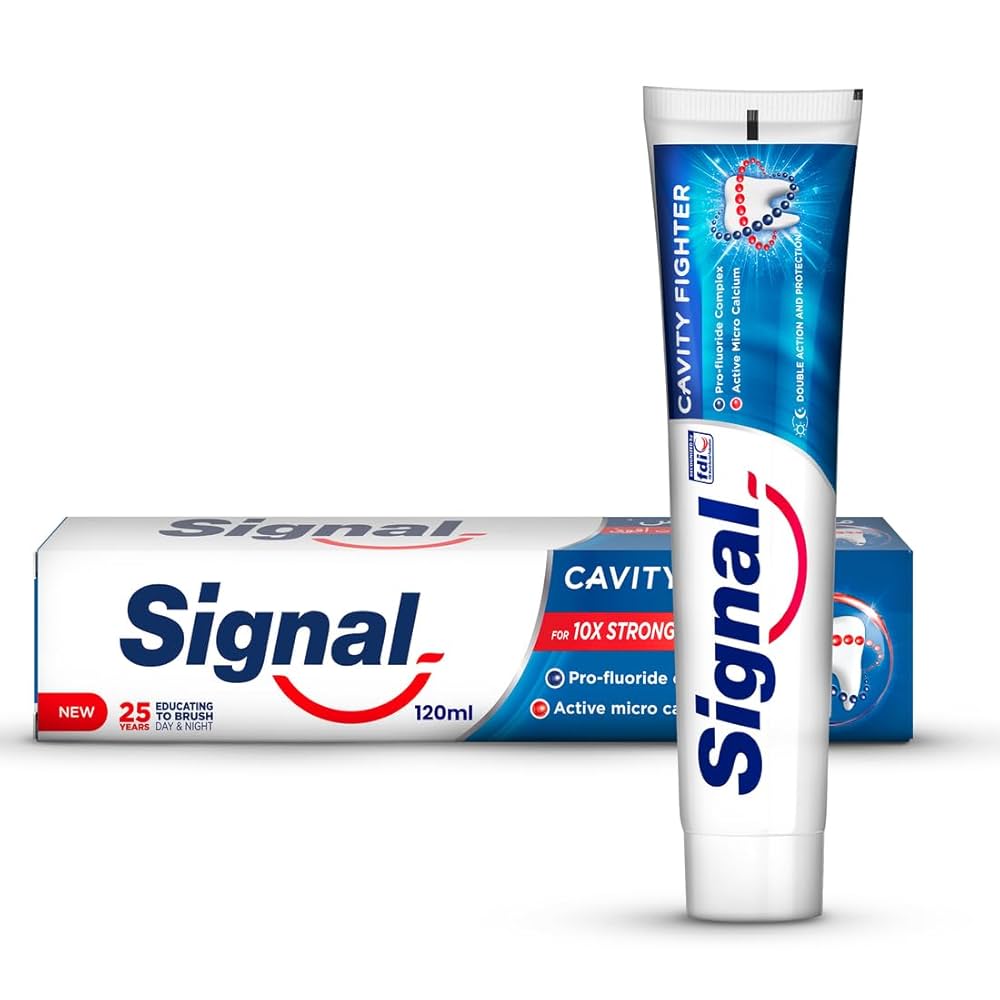 Signal Cavity Fighter Toothpaste 120ml Mint Daily Oral Care-2