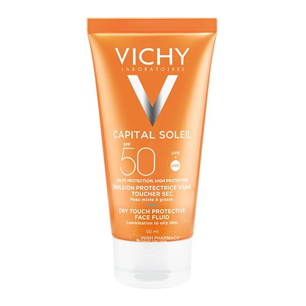 Vichy Capital Soleil Dry Touch Face Fluid SPF50 50ml-1