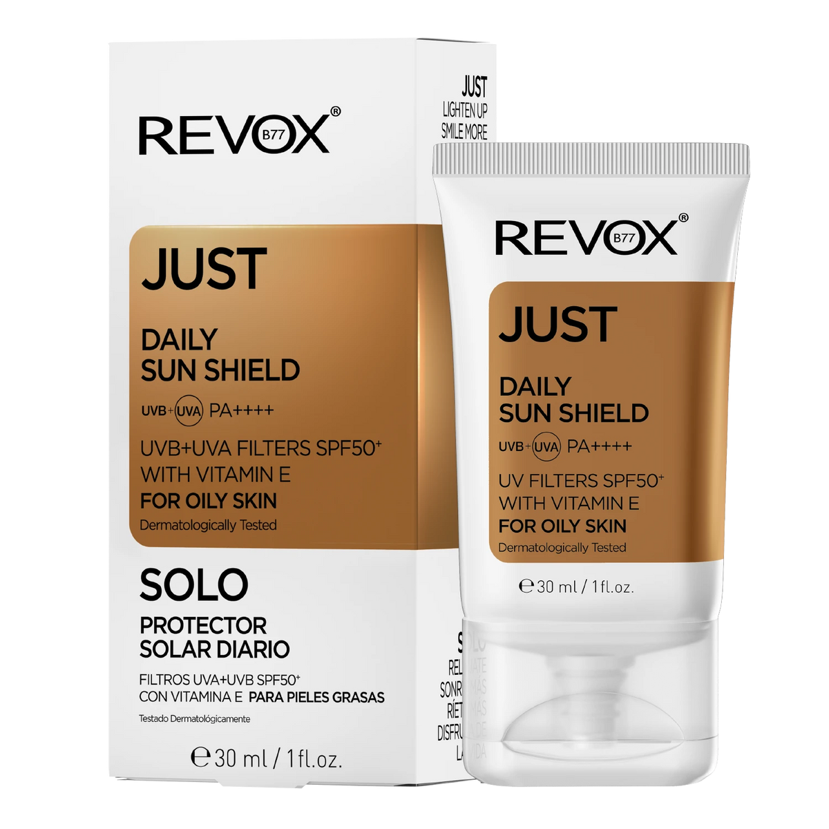 Revox B77 Just Daily Sun Shield SPF 50+ 30ml For Oily Skin-2