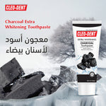 Cleo-Dent Extra Whitening Charcoal Toothpaste 75ml For Brighter Smile-1