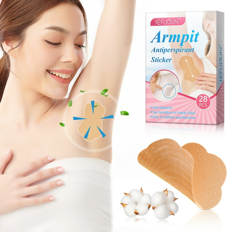 SEFUDUN Armpit Antiperspirant Sticker 28PCS Sweat Absorbing Pads-1
