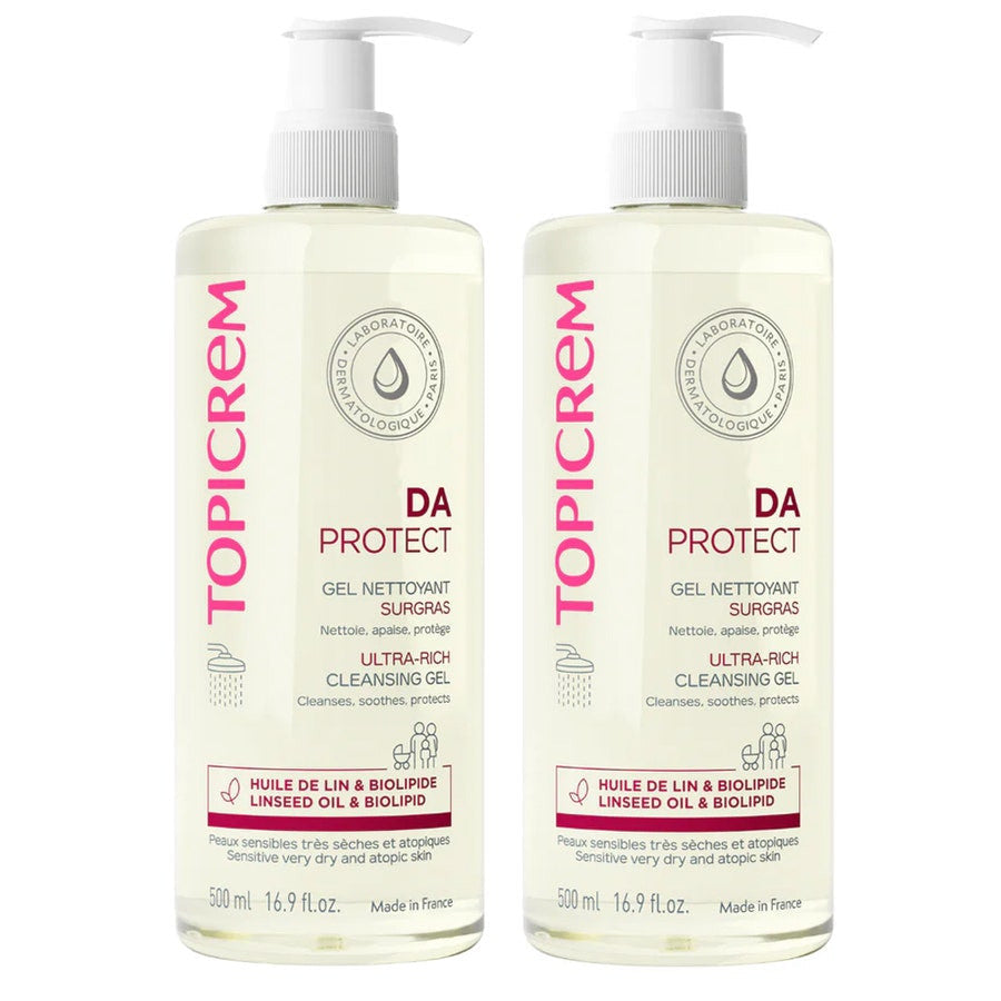 Topicrem DA Protect Ultra-Rich Cleansing Gel For Very Dry Atopic Skin 500ml-2