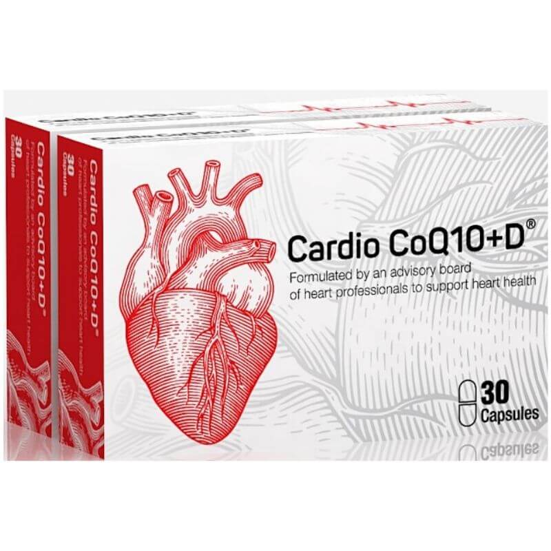 Cardio CoQ10+D 30 Capsules Heart Health Supplement With Omega-3 And Vitamin D3-2