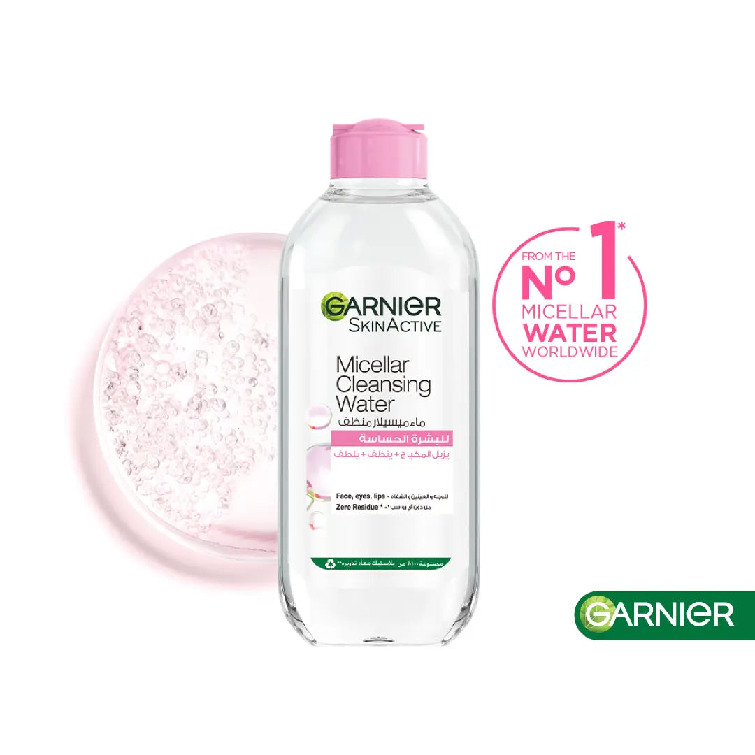 Garnier Micellar Cleansing Water 700ml For Sensitive Skin Makeup Removal-2