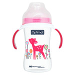 Optimal P.P Extra Wide Neck Feeding Bottle 240ml With Handle-2