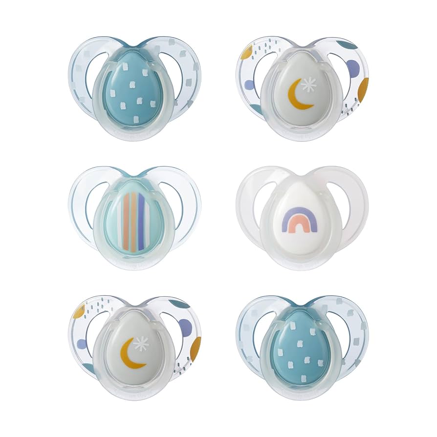 Tommee Tippee Night Time Soother 6-18 Months Glow-In-The-Dark Silicone Pacifier-1