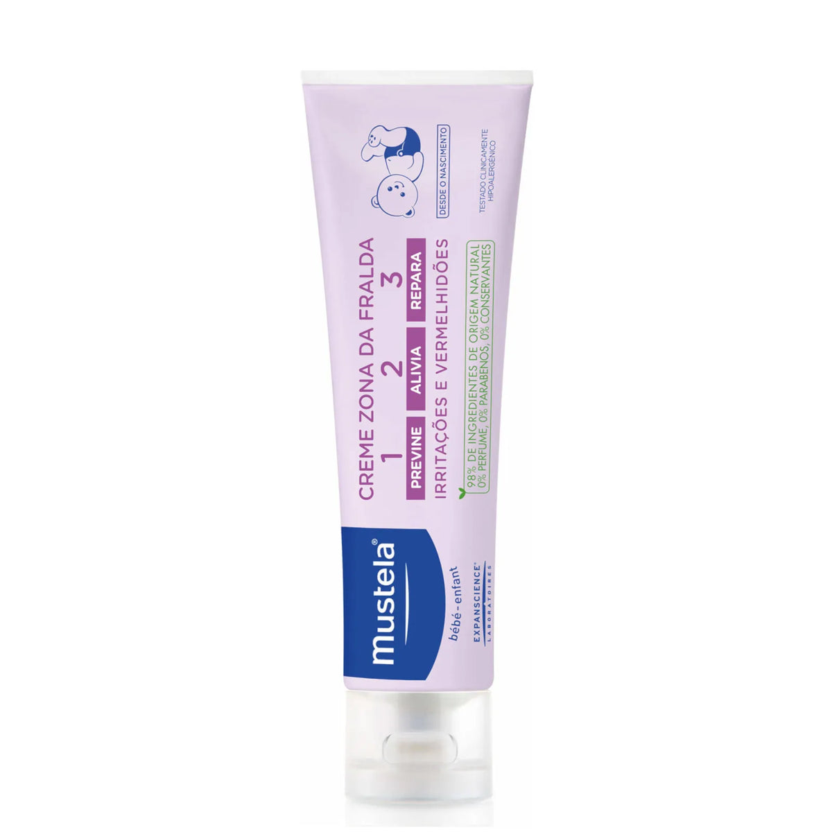Mustela Crème Change 1,2,3 50 Ml Diaper Rash Cream-1