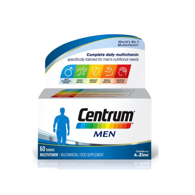 Centrum Men Multivitamin Tablets 60 Tablets For Energy And Immunity-1