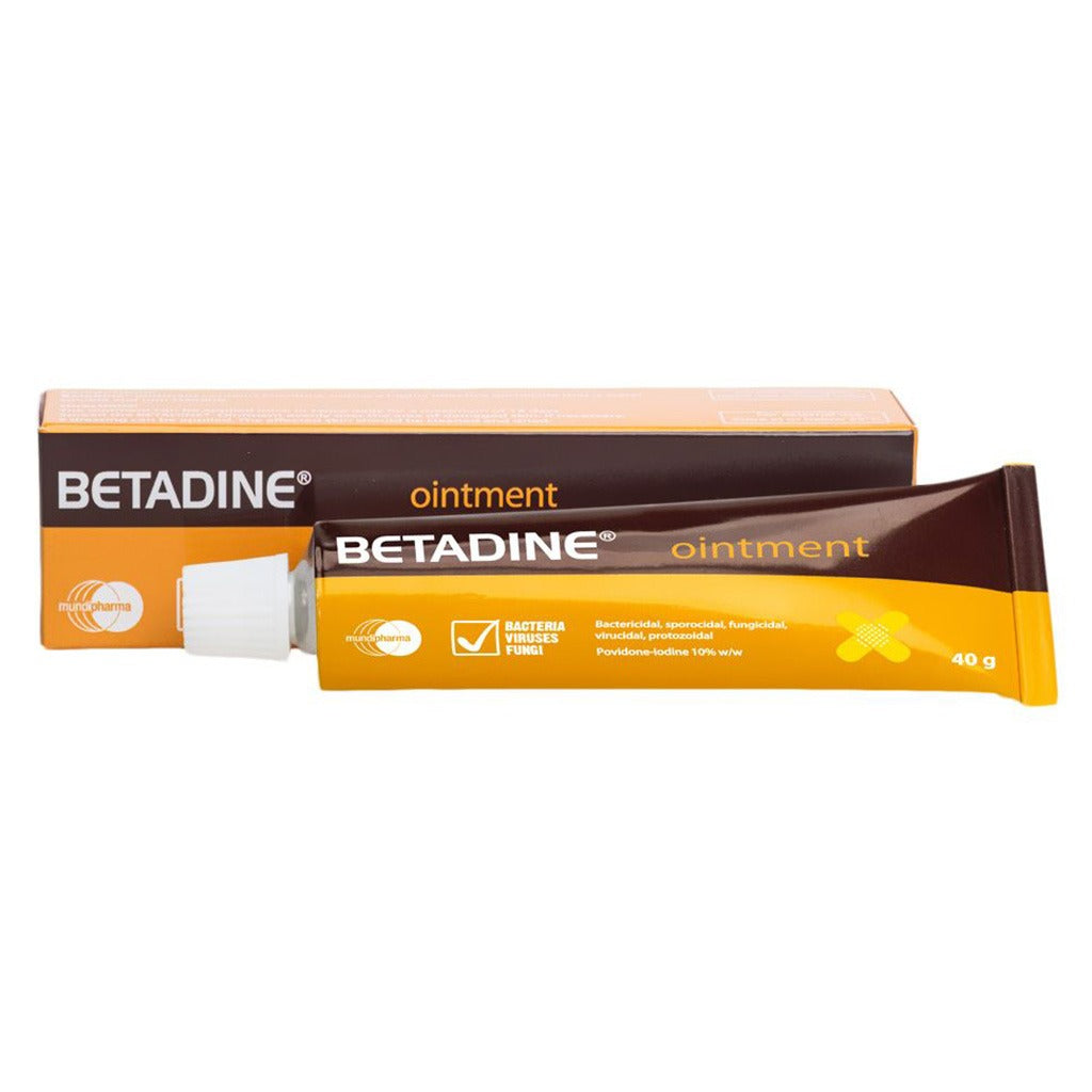 Betadine Ointment 40g Antiseptic Povidone-Iodine 10% for Minor Wounds-2