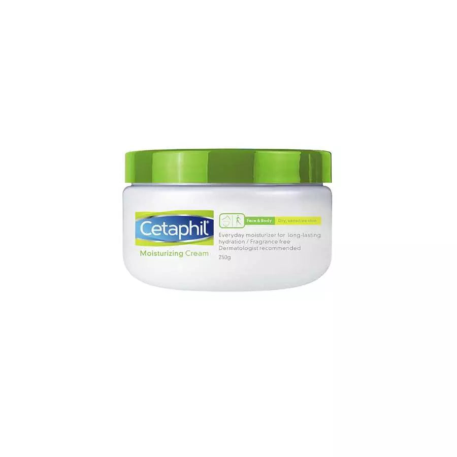 Cetaphil Moisturizing Cream Jar 250g For Dry Sensitive Skin-1