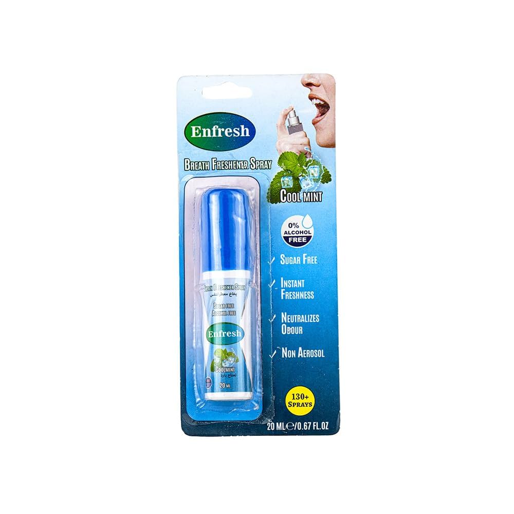 Breath Mouth Spray 8% Alcohol 15ml Freshening Oral Spray-1