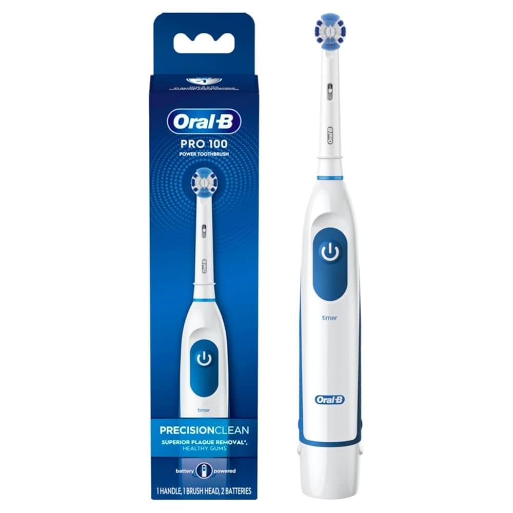 Oral-B Pro Battery Powered Toothbrush With Precision Clean Brush Head-1