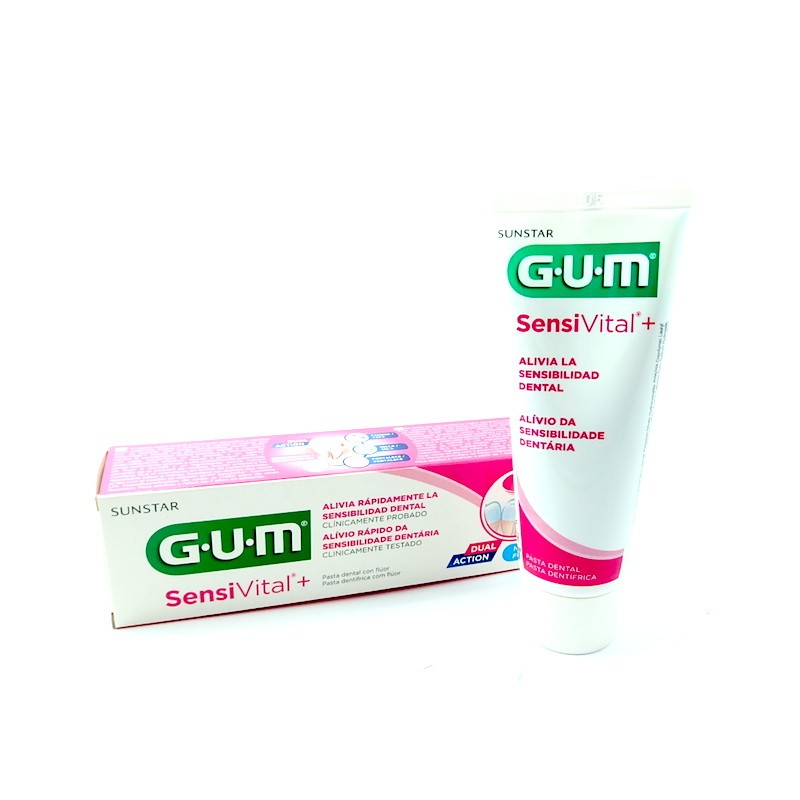GUM SensiVital Toothpaste 75ml For Sensitive Teeth And Gum Care-2
