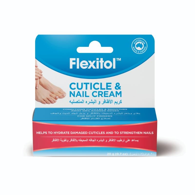 Flexitol Cuticle & Nail Cream 20g For Dry And Brittle Nails-2