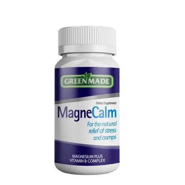 Magne Calm 60 Capsules Magnesium And Vitamin B Complex Supplement-1
