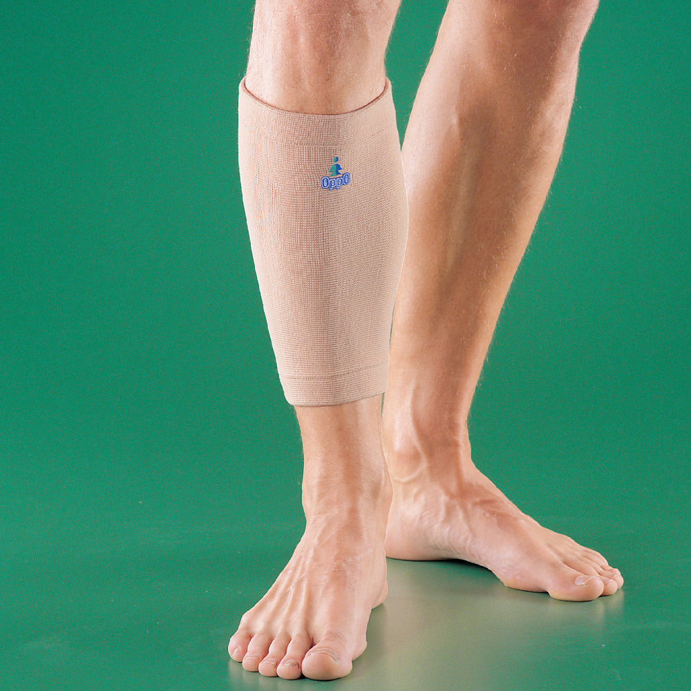Oppo Shin Support Medium Compression Calf Brace Beige-2