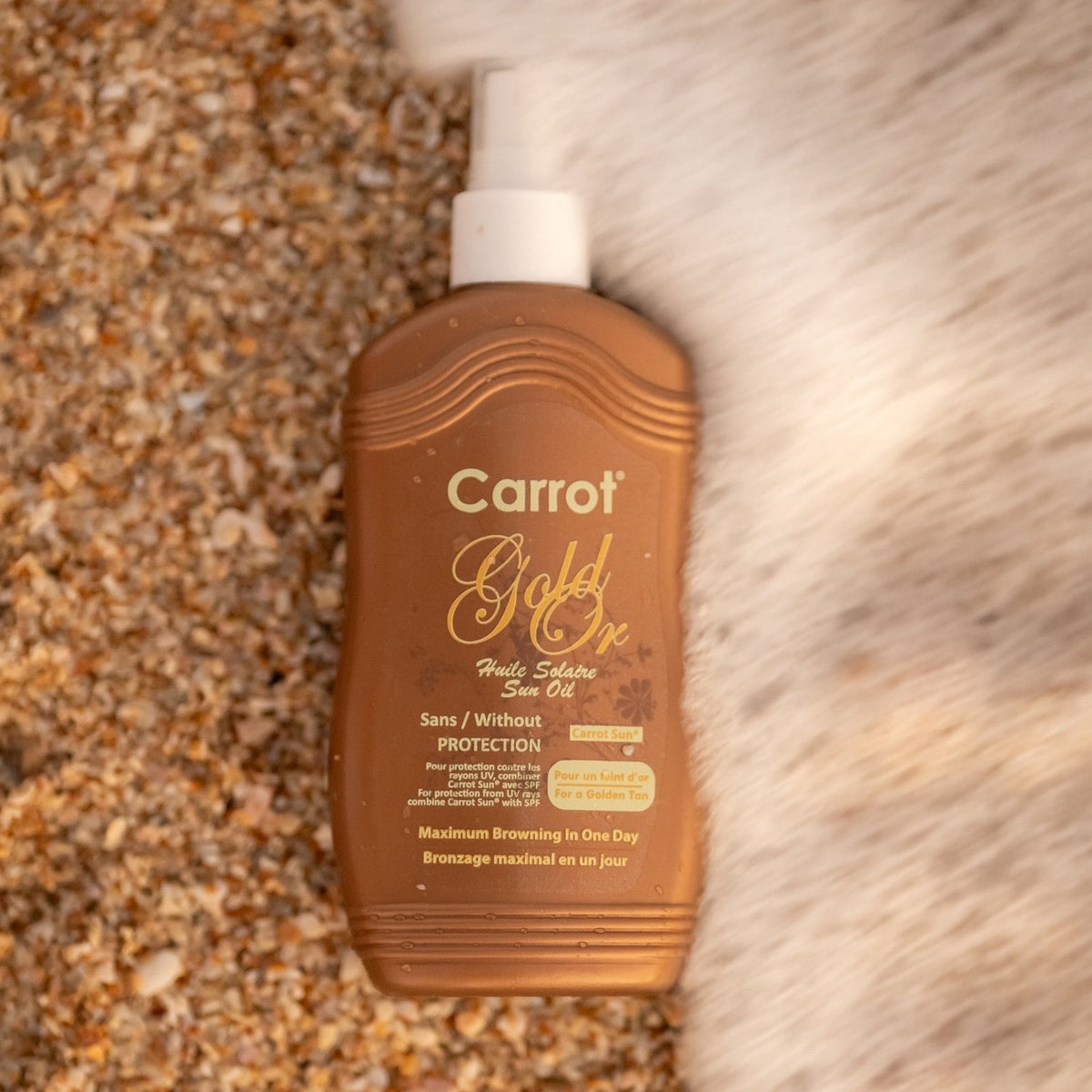 Carrot Sun Gold Spray Oil 200ml Tanning Accelerator For All Skin Types-2