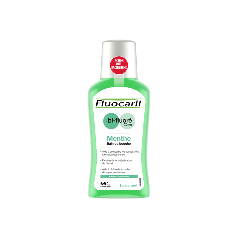 Fluocaril Bi-Fluore Menthe 300ml Mouthwash Dual Fluoride Mint-1
