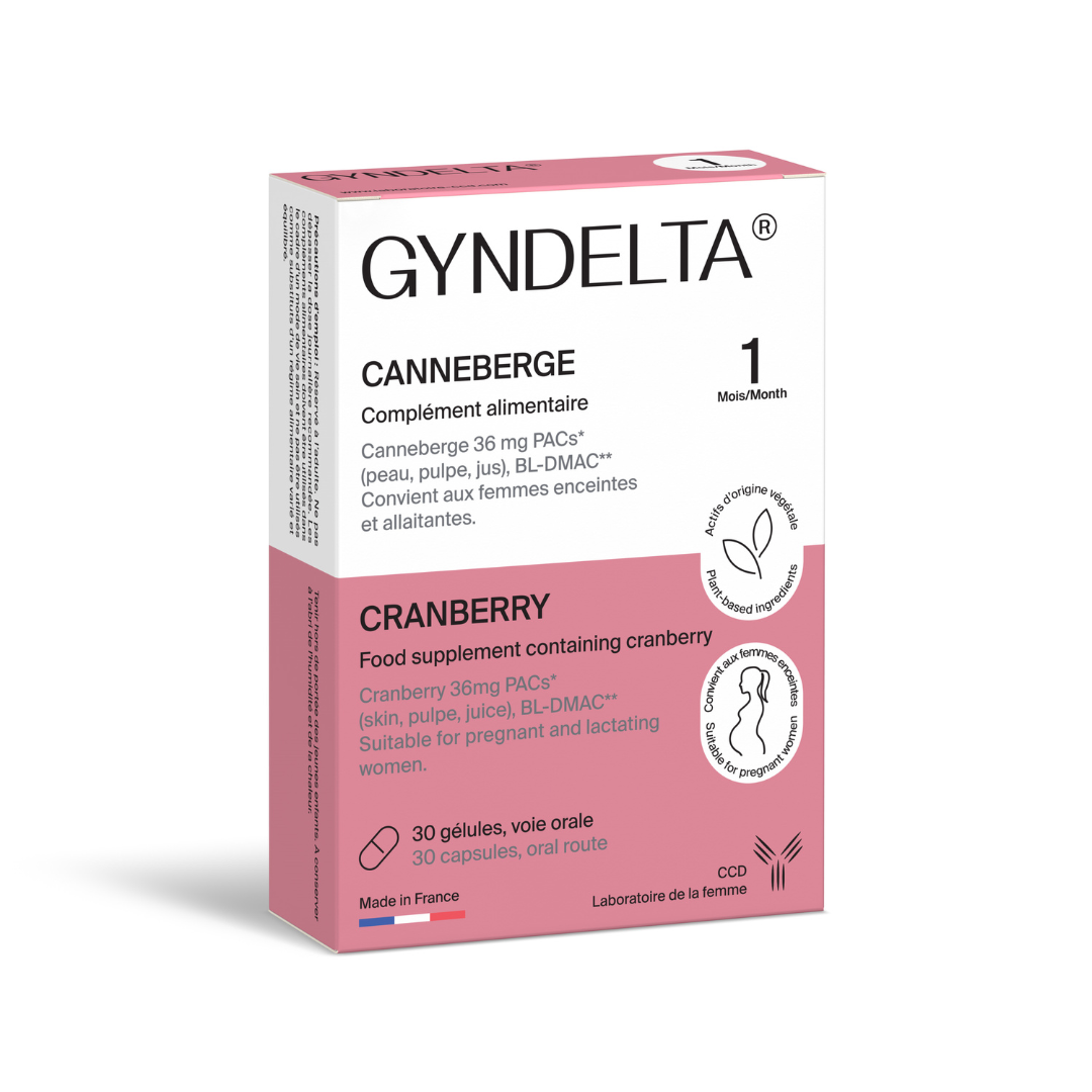 Gyndelta 30 Capsules Cranberry Extract Supplement For Urinary Comfort-1